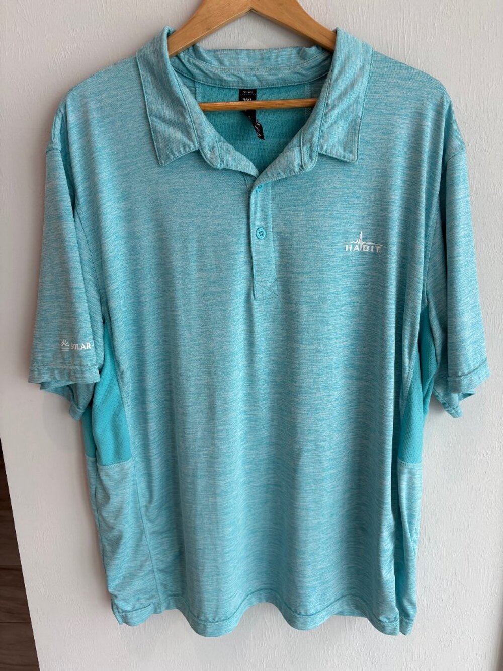 Habit Polo Shirt Mens Size XXL Blue